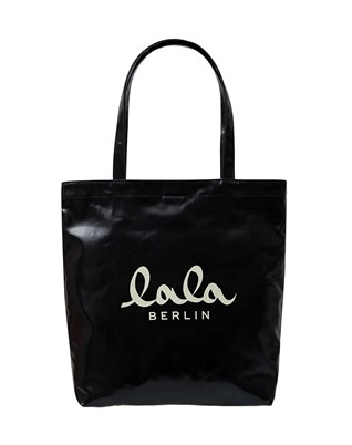 Tova Tote Coated Canvas Tasche - Black